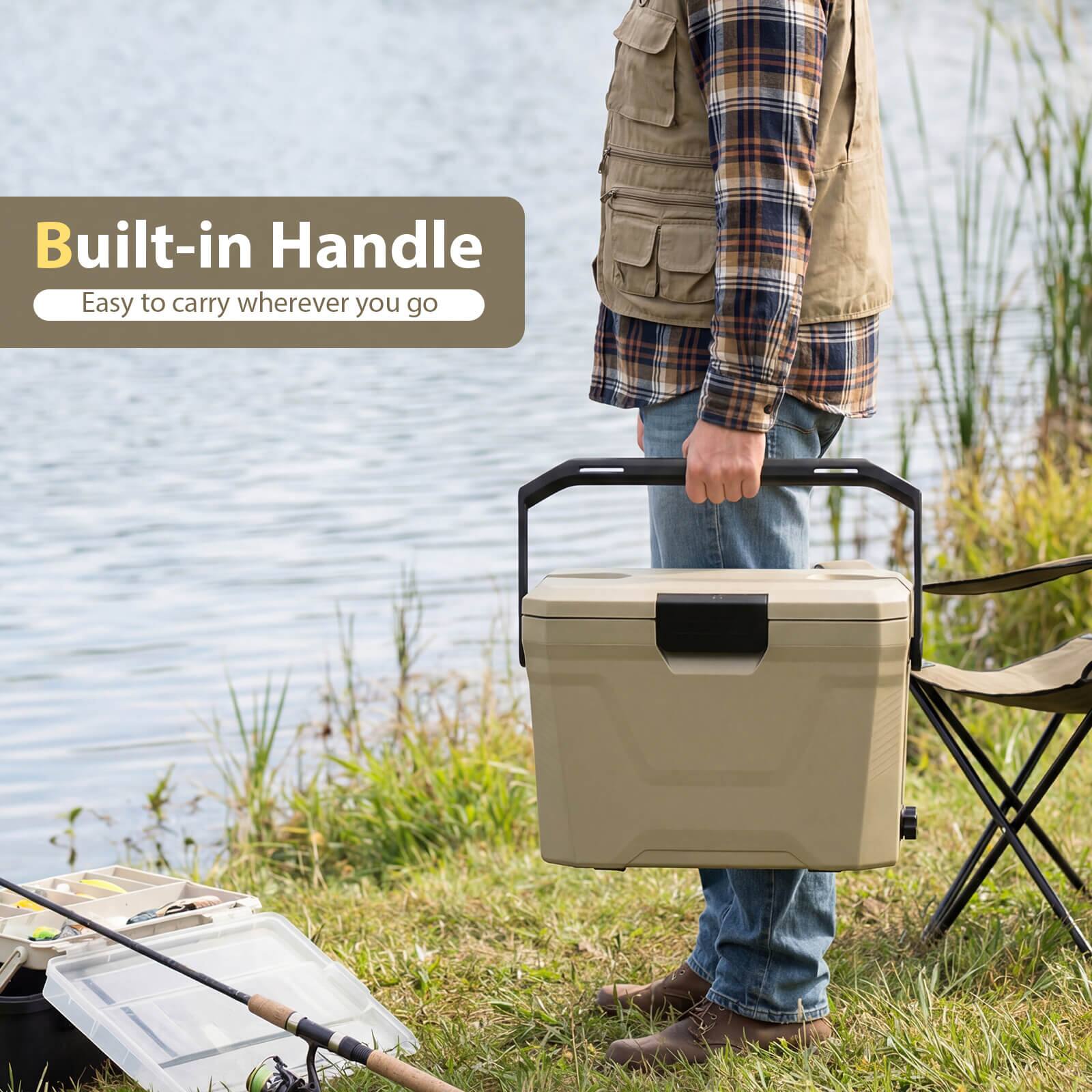 Built-in Handle  
Easy to carry wherever you go