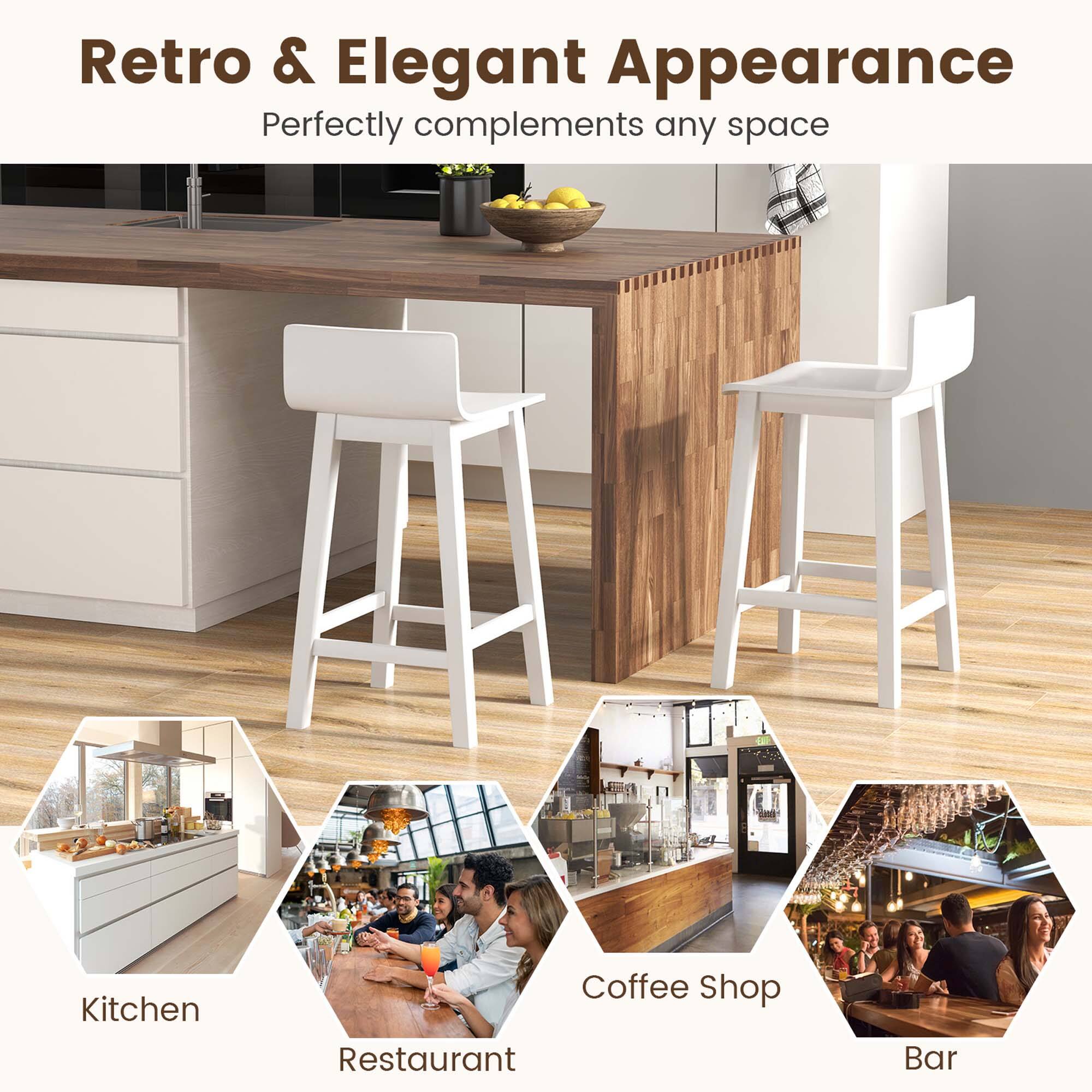 Retro & Elegant Appearance Perfectly complements any space.