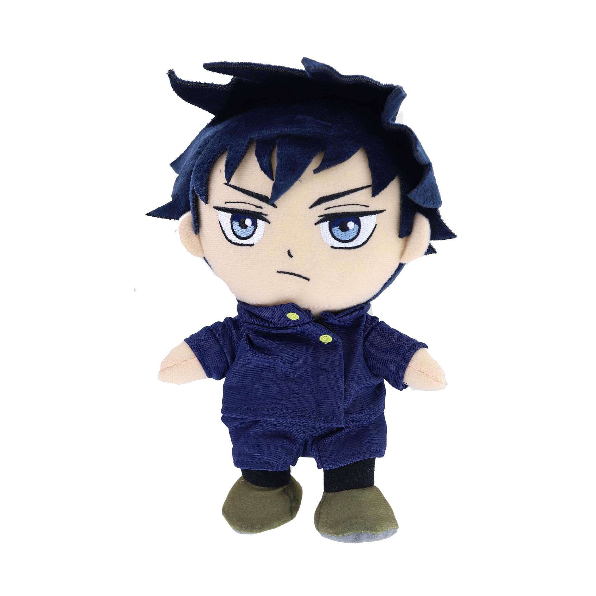 Front. Just Funky - Jujutsu Kaisen 11 Inch Collector Plush | Megumi Fushiguro - Black.