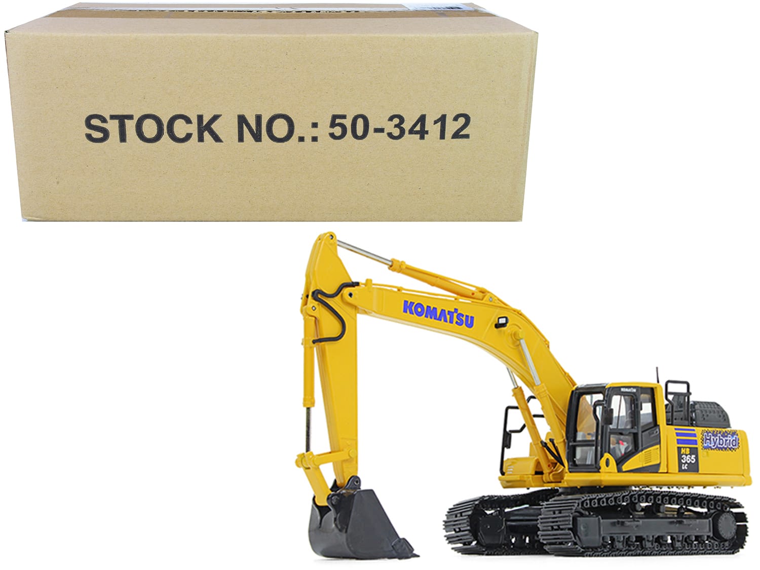 Komatsu HB365LC-3 Hybrid Excavator 1/50 Diecast Model by First Gear price history on PriceWatchPro