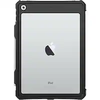 SaharaCase - Water-Resistant Case for Apple iPad 10.2 (8th Generation 2020 and 9th Generation 2021) - Black - Front_Zoom