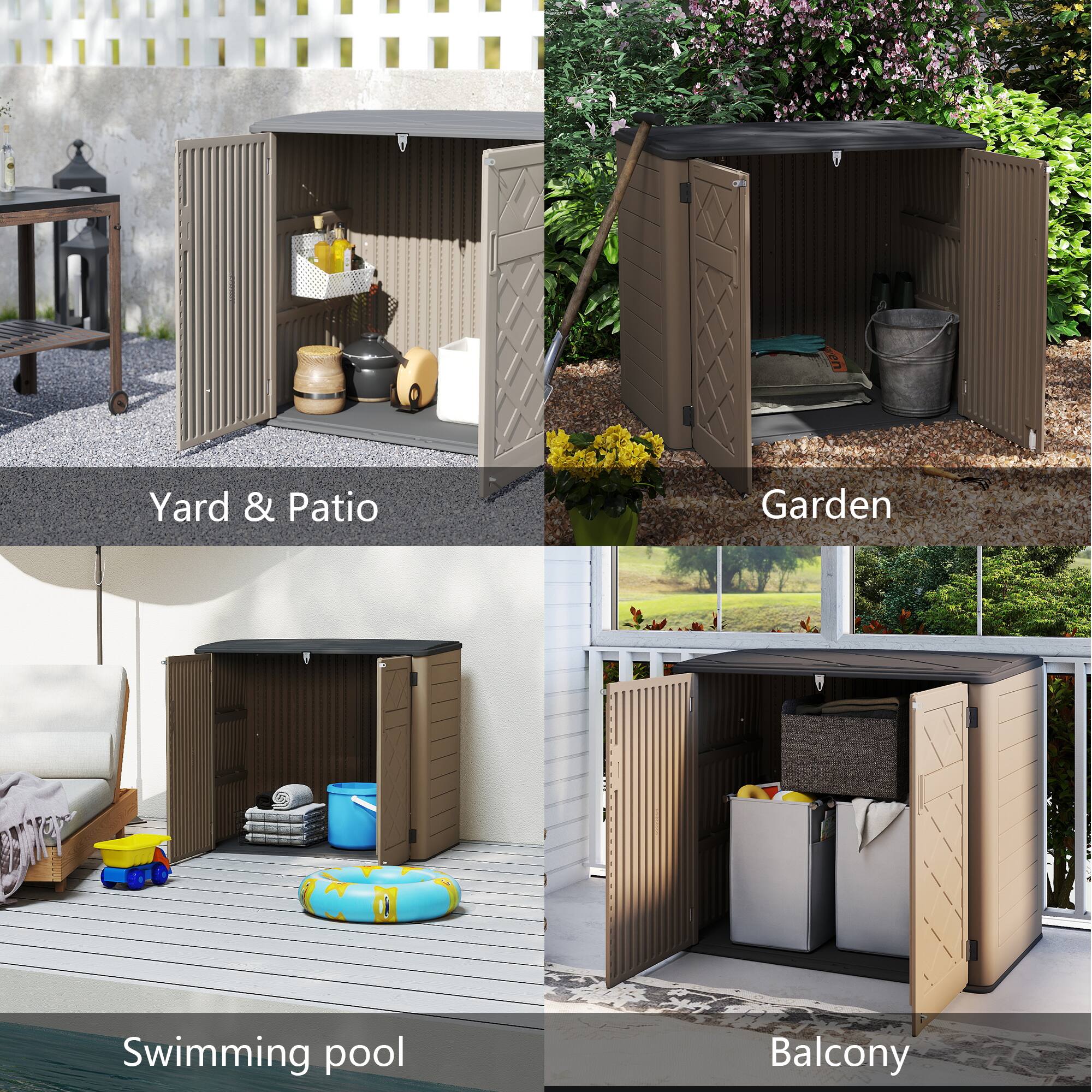 Yard & Patio  
Garden  
Swimming pool  
Balcony