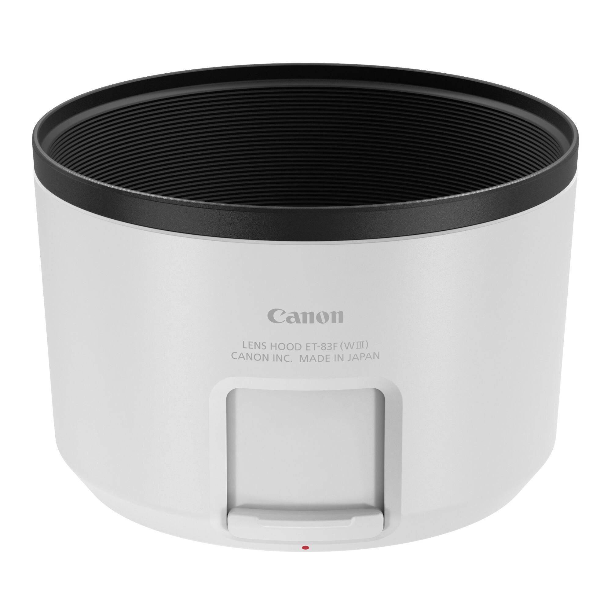 Canon LENS HOOD ET-83F (W III) CANON INC. MADE IN JAPAN