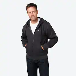 Mobile Warming - App Controlled Men's Phase Plus 2.0 Heated Hoodie - Dark Gray