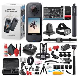 Insta360 - X4 Air 360 Action Camera Standard Bundle with 50-in-1 Accessory Kit and More