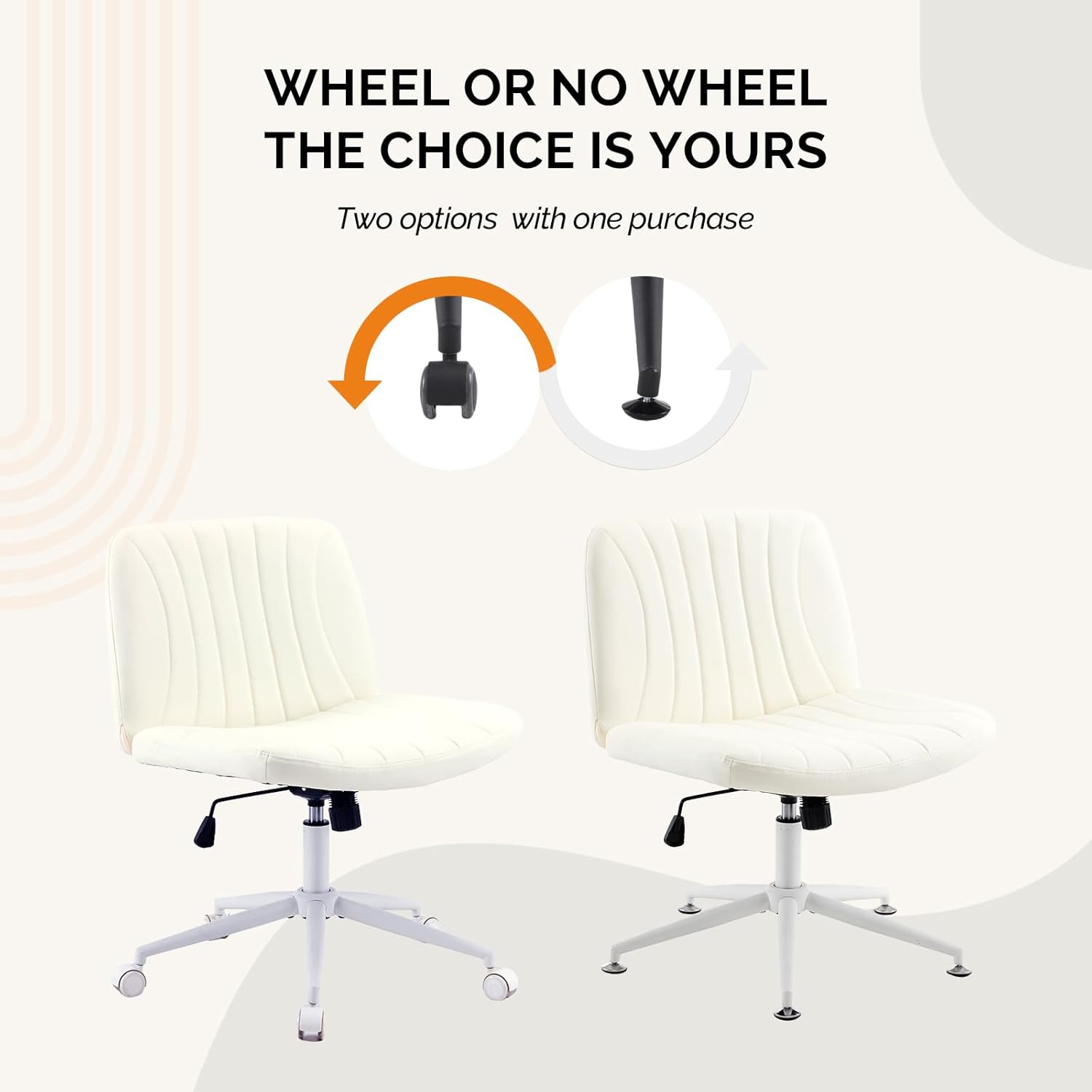 WHEEL OR NO WHEEL THE CHOICE IS YOURS  
Two options with one purchase!