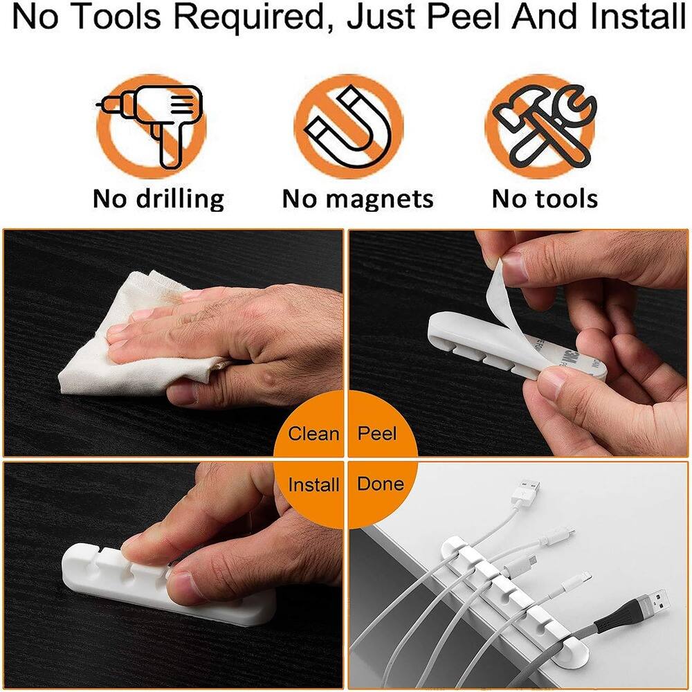No Tools Required, Just Peel And Install

- No drilling
- No magnets
- No tools

Clean
Peel
Install
Done