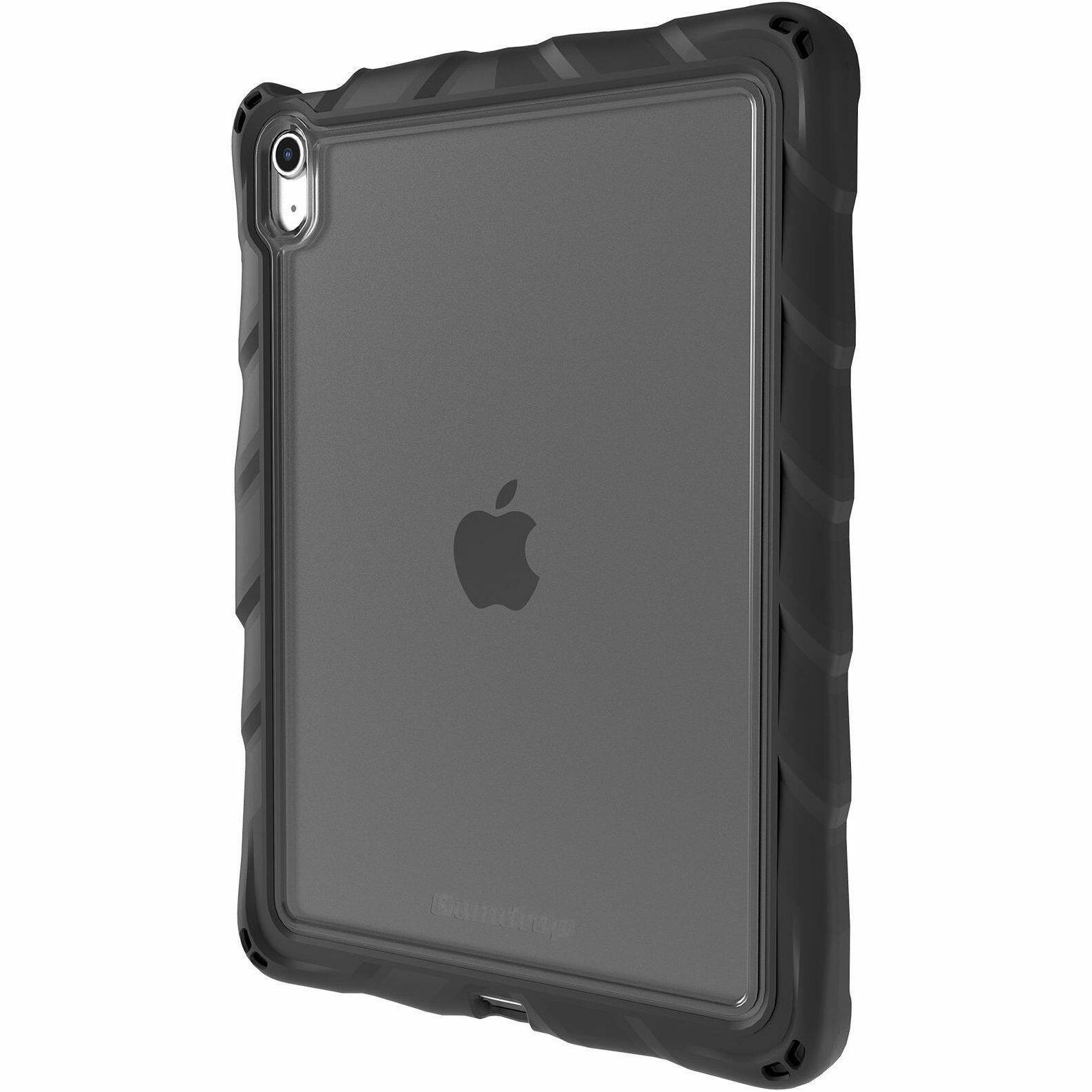 Alt View 1. Gumdrop - Gumdrop DropTech Clear for iPad 10th Gen - Black - For Apple iPad (10th Generation) Tablet - Black - Drop Resistant - Black.