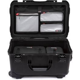 NANUK - Media 935 Wheeled Waterproof Hard Case w/N-Cubik 17S,17M Insert,Black