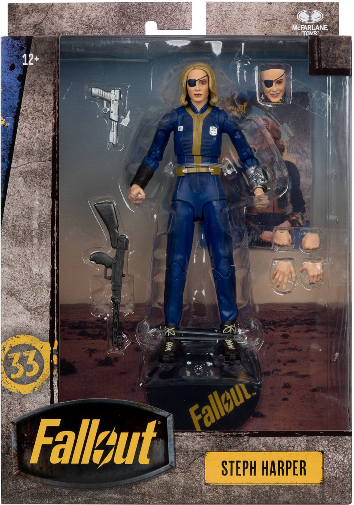 McFarlane Toys  
12+  
Fallout  
33  
Fallout  
Steph Harper