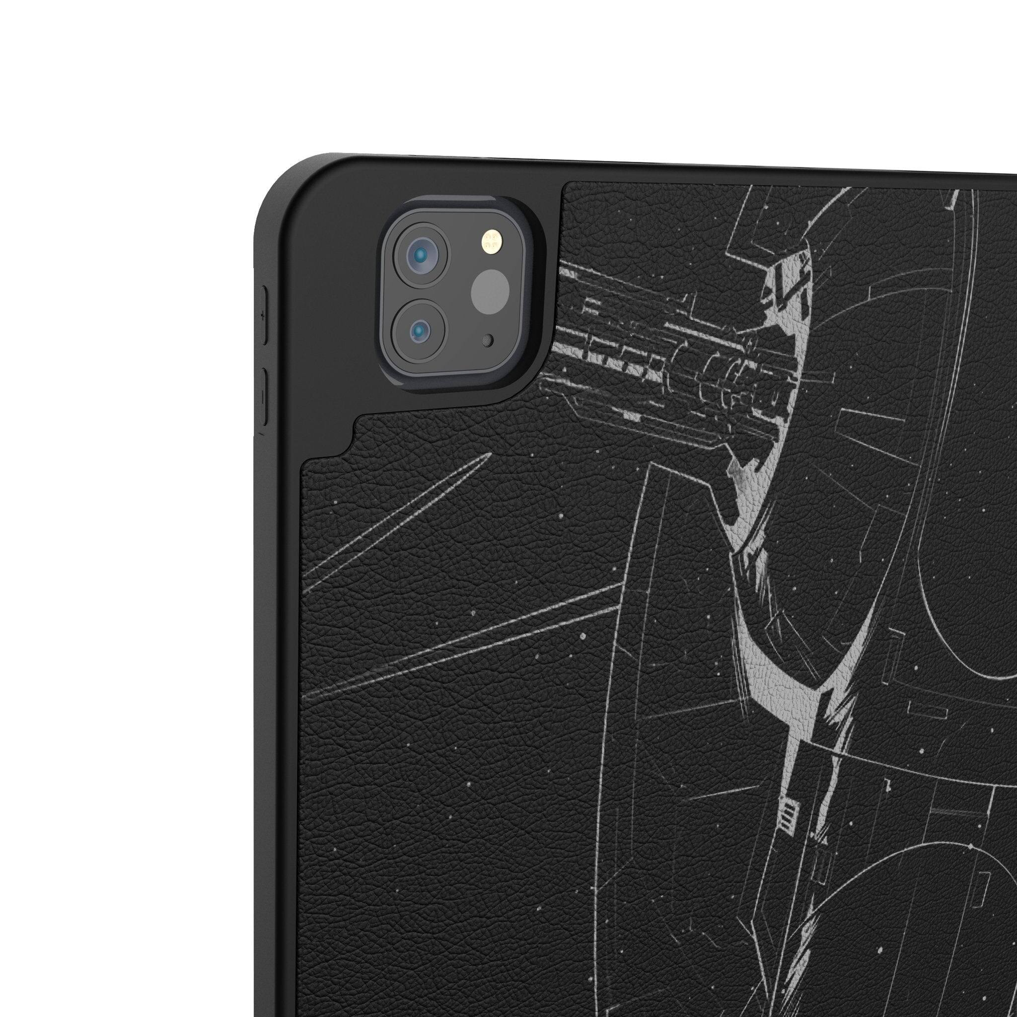 Left. Keyscaper - Star Wars: A New Hope FactionTech Tablet Case - Apple iPad Pro 12.9in (6th/5th Gen) - Slave I.