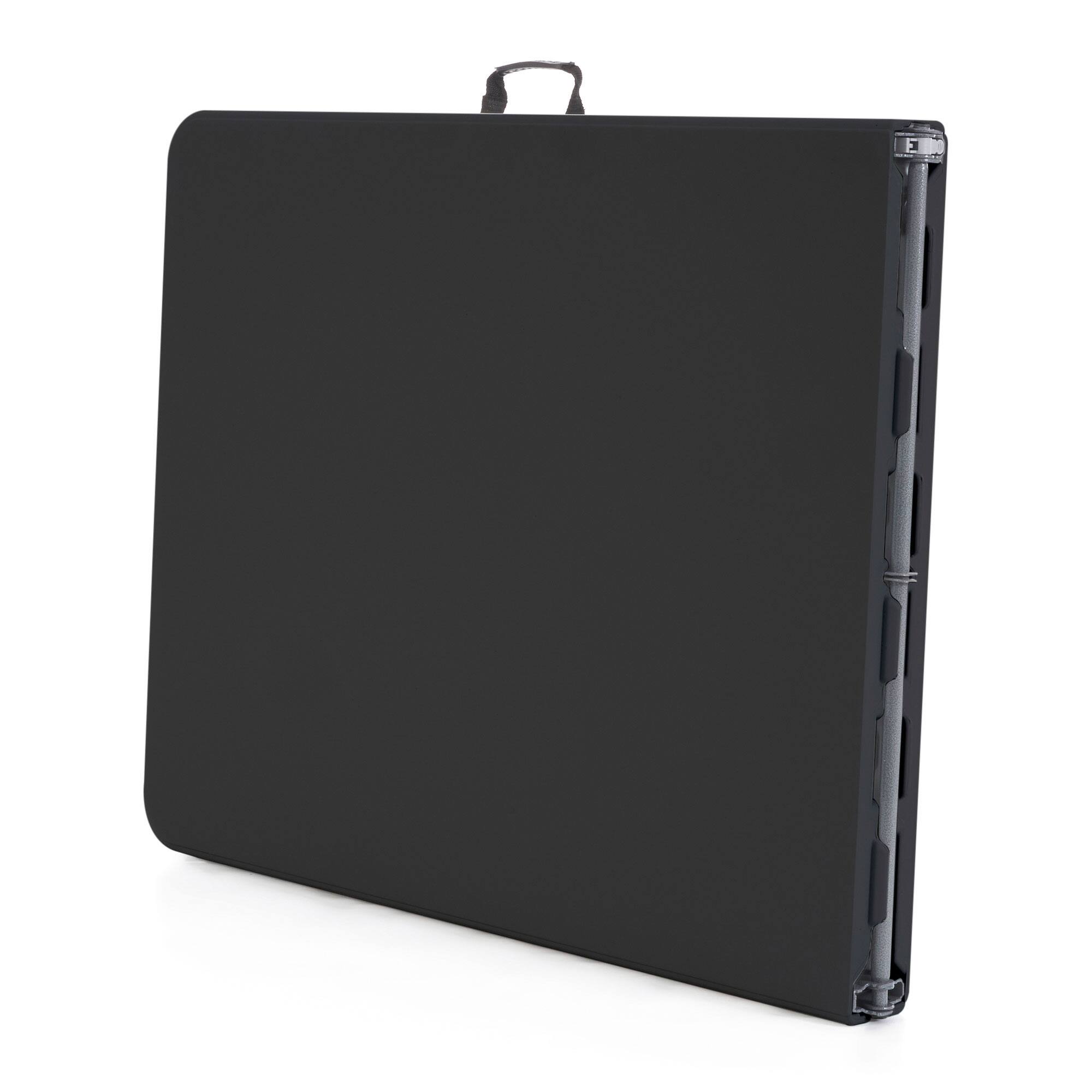 Alt View 7. Peakform - Peakform Compact Fold In Half Banquet Table for Indoor Outdoor Use, 6 Ft, Black - Black.