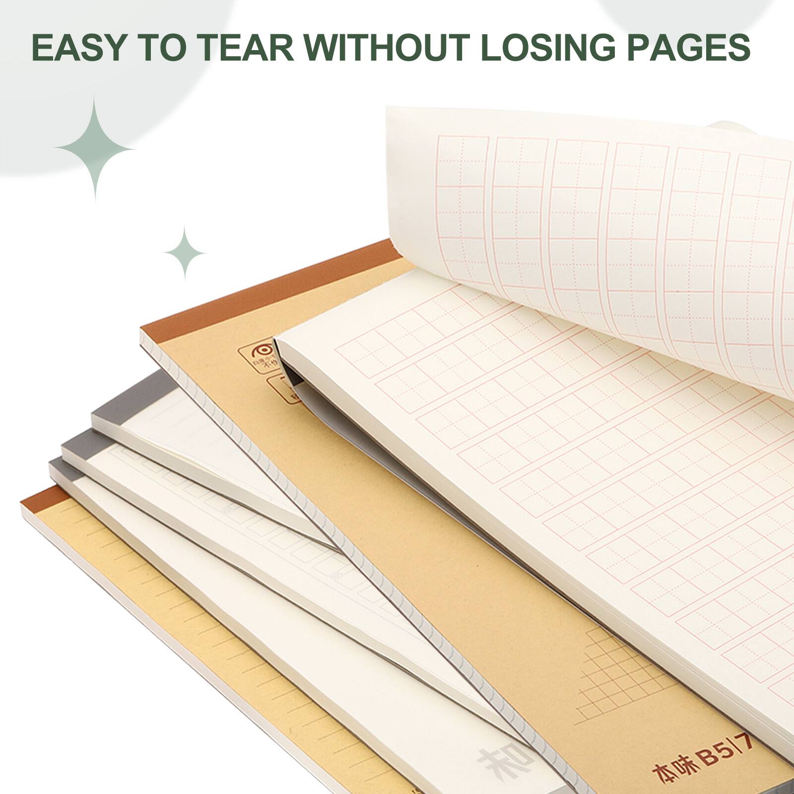 EASY TO TEAR WITHOUT LOSING PAGES
