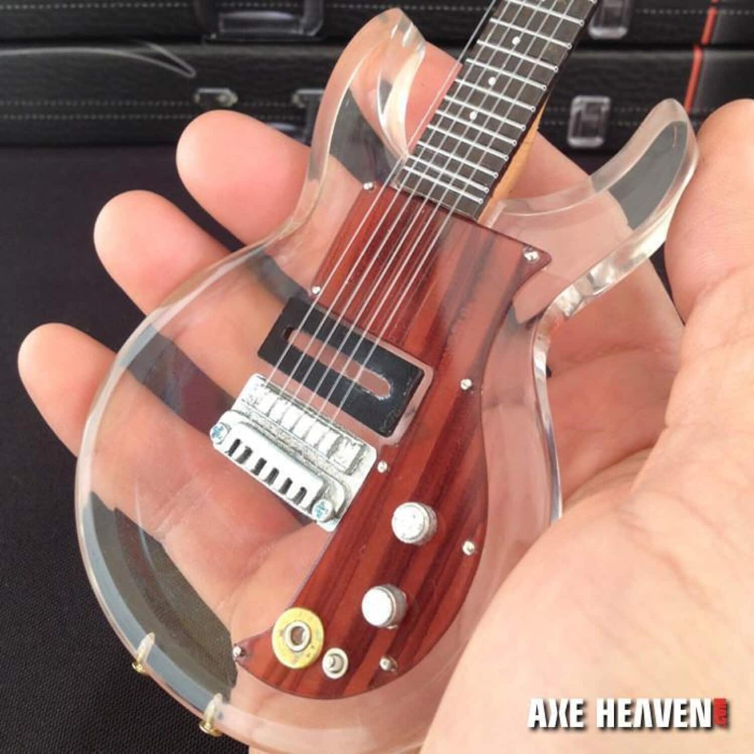 Axe Heaven - Keith Richards - Keith Richards Rolling Stones Dan Armstrong 1969 Ampeg See Through - COLLECTIBLES - Multicolor price history on PriceWatchPro