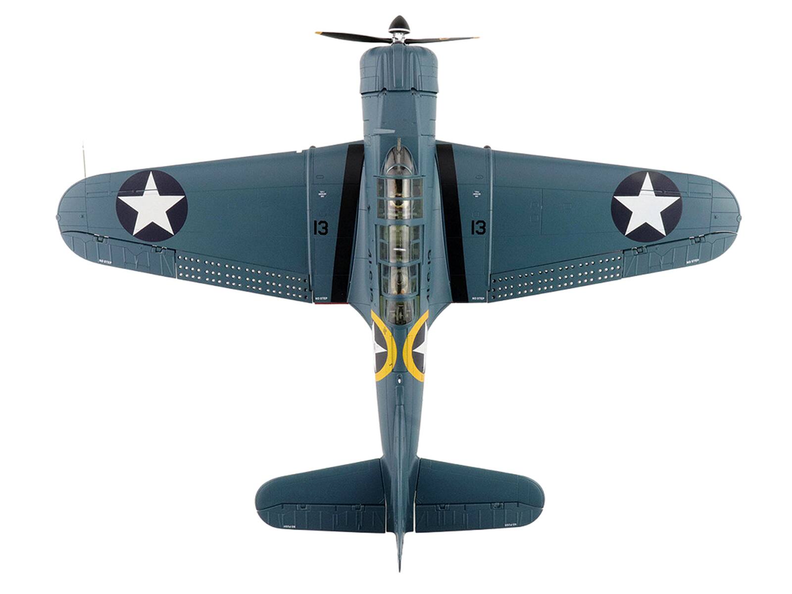 Alt View 4. Hobby Master - Douglas SBD-3 Dauntless Aircraft "Operation Torch, VS-41, USS Ranger" (1942) US Navy 1/32 Diecast Model by Hobby Master.