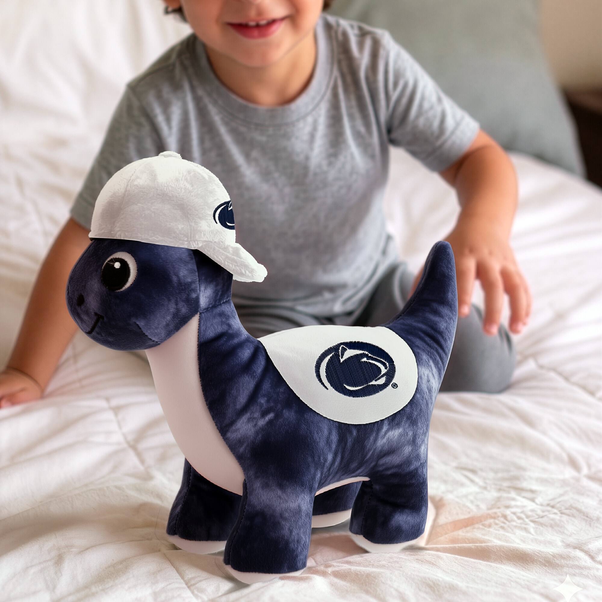 Alt View 2. Sporticulture - Penn State Nittany Lions Huddle Plush Fanasaur - Multicolor.