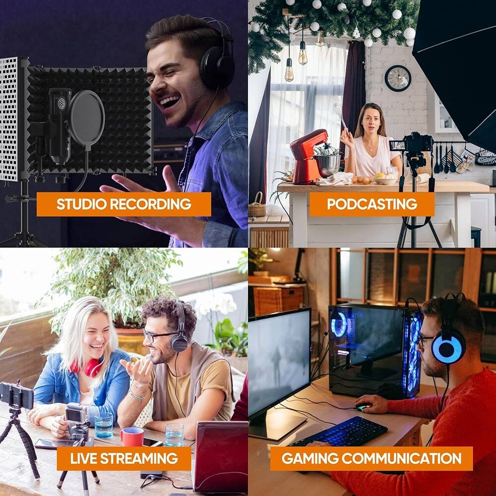 STUDIO RECORDING  
PODCASTING  
LIVE STREAMING  
GAMING COMMUNICATION