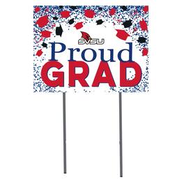 Jardine - Saginaw Valley State Cardinals 18" x 24" Proud Grad Yard Sign - White