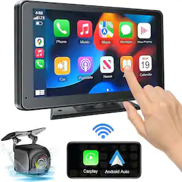RTMB - Bluetooth 5.2, backup camera, AUX, FM transmitter, 7" HD touch screen