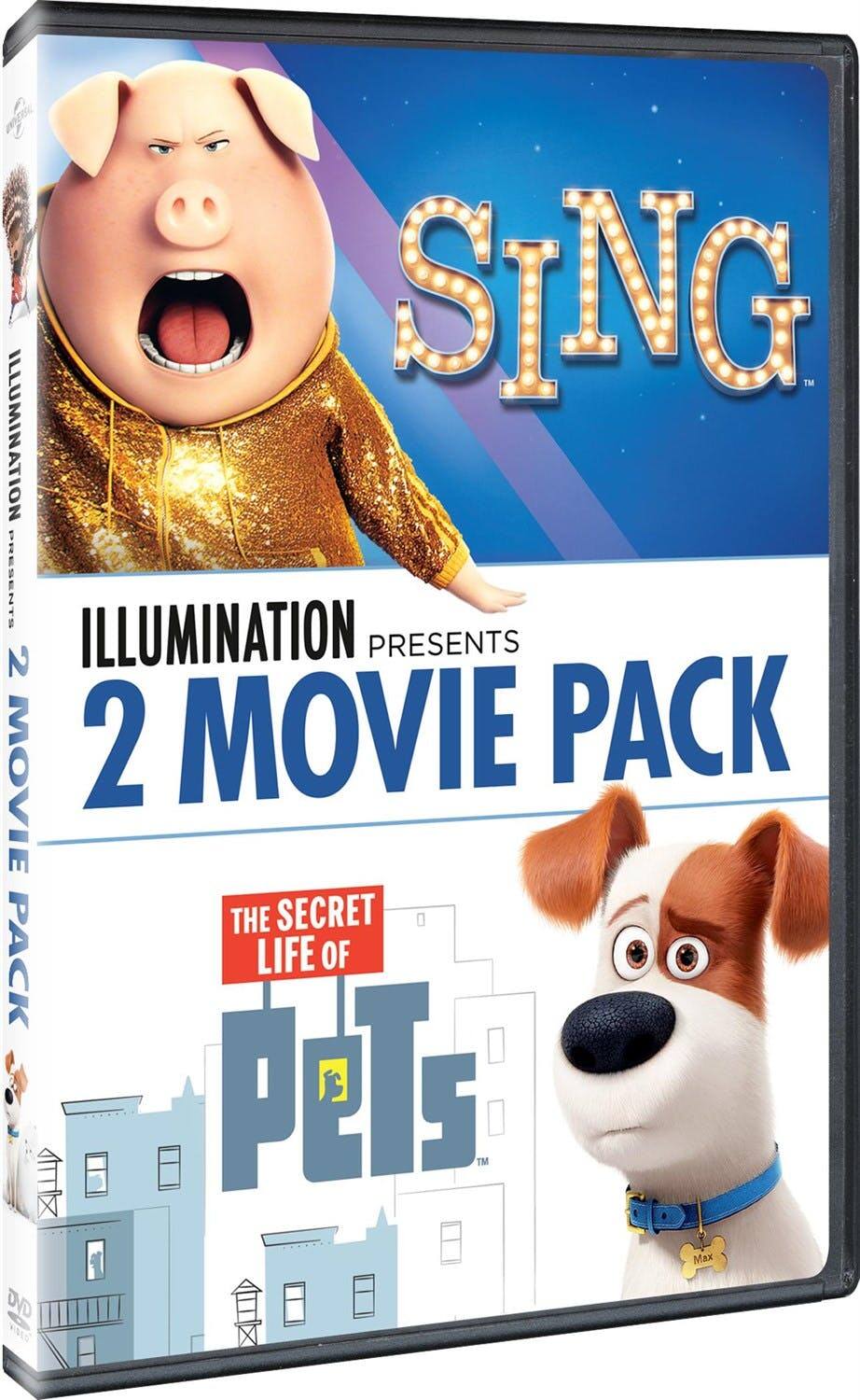 Angle. Sing/The Secret Life of Pets (DVD Double Feature) [DVD].