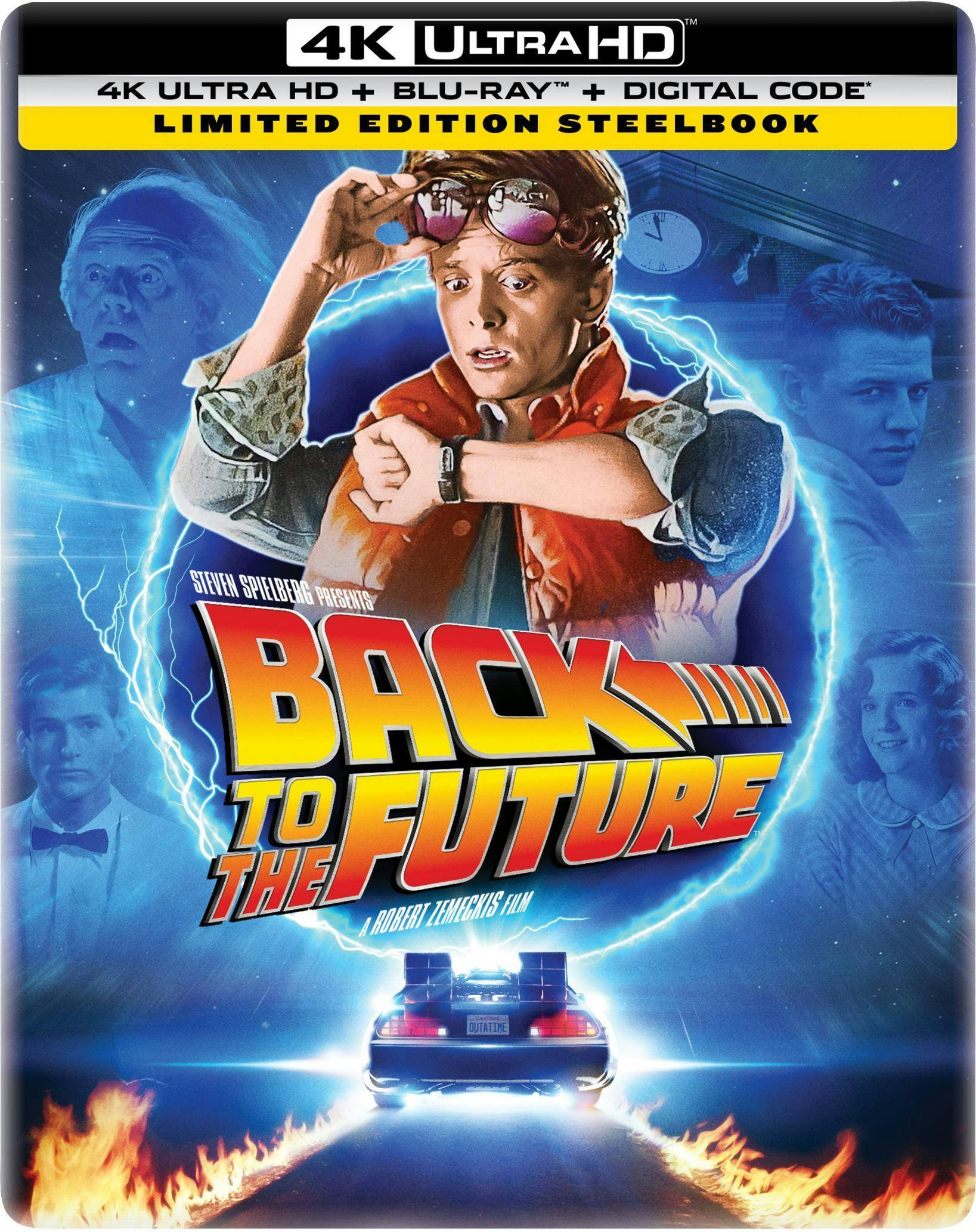 Angle. Back to the Future (Steelbook)   - 4K Blu-Ray.
