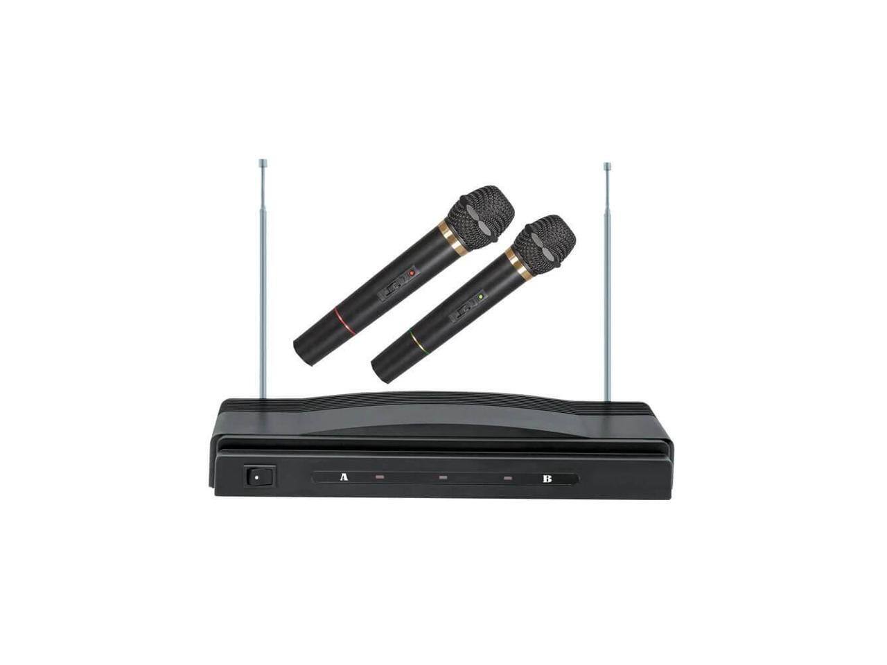 Alt View 8. Supersonic - Supersonic SC-900 Professional Wireless Dual Microphone System - Black.