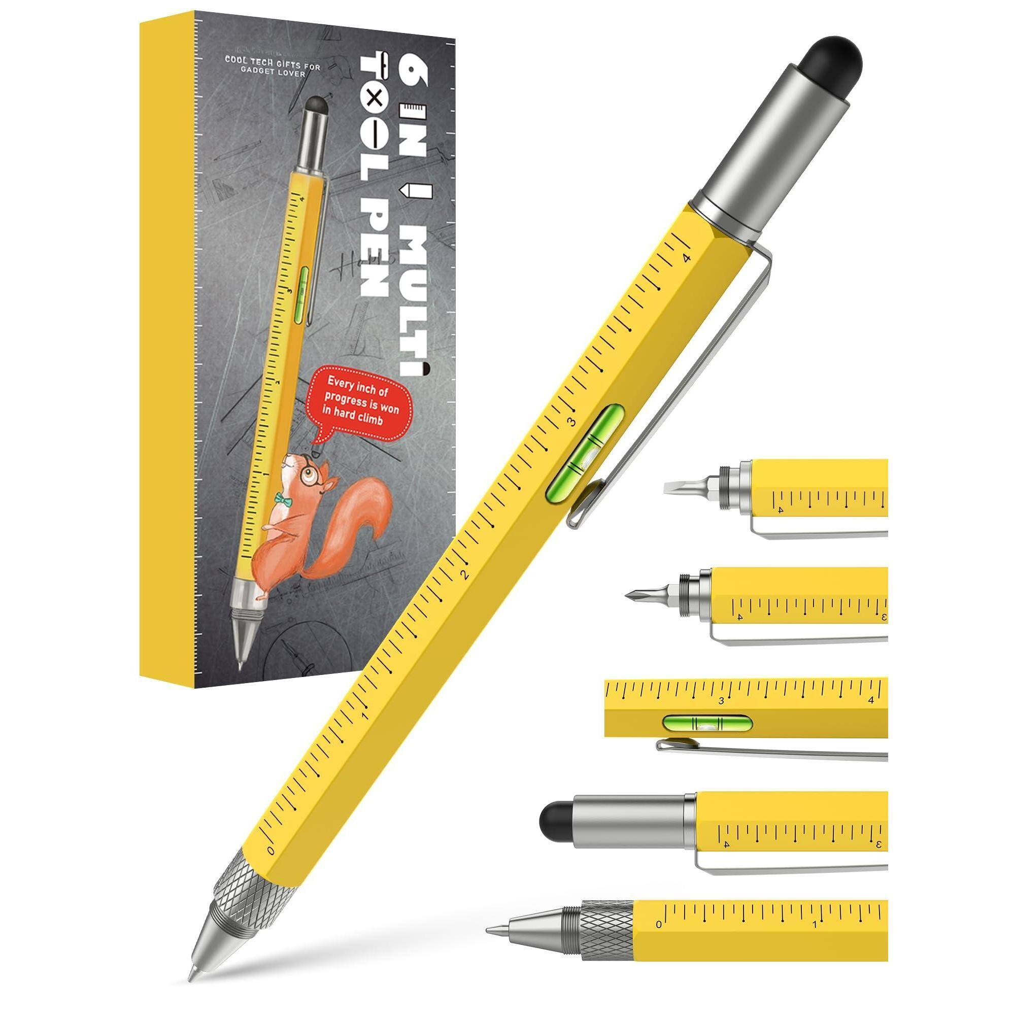 COOL TECH GIFTS FOR GADGET LOVERS
6 IN 1 MULTI TOOL PEN
Every inch of progress is won in hard climb