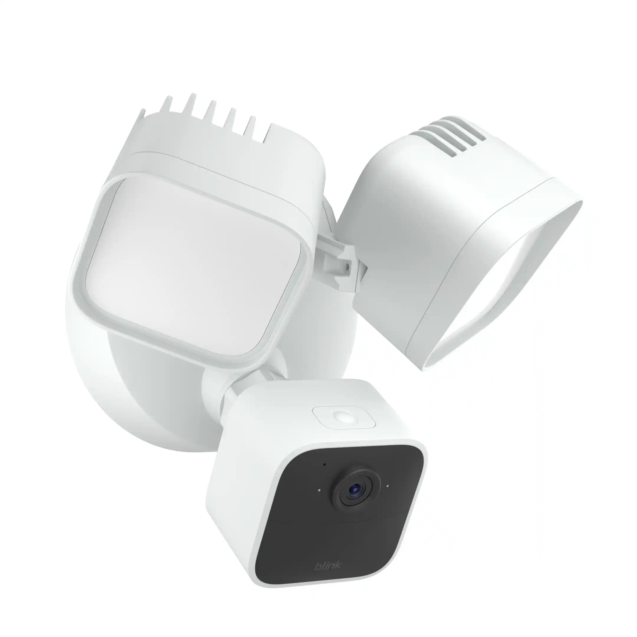Blink - Wired Floodlight Camera - Smart security camera, 2600 lumens, HD live view, enhanced motion detection – 1 camera - White