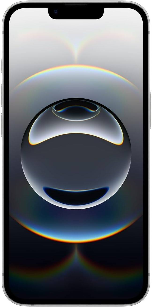 Angle. Apple - iPhone 16e 256GB Fully Unlocked - White.