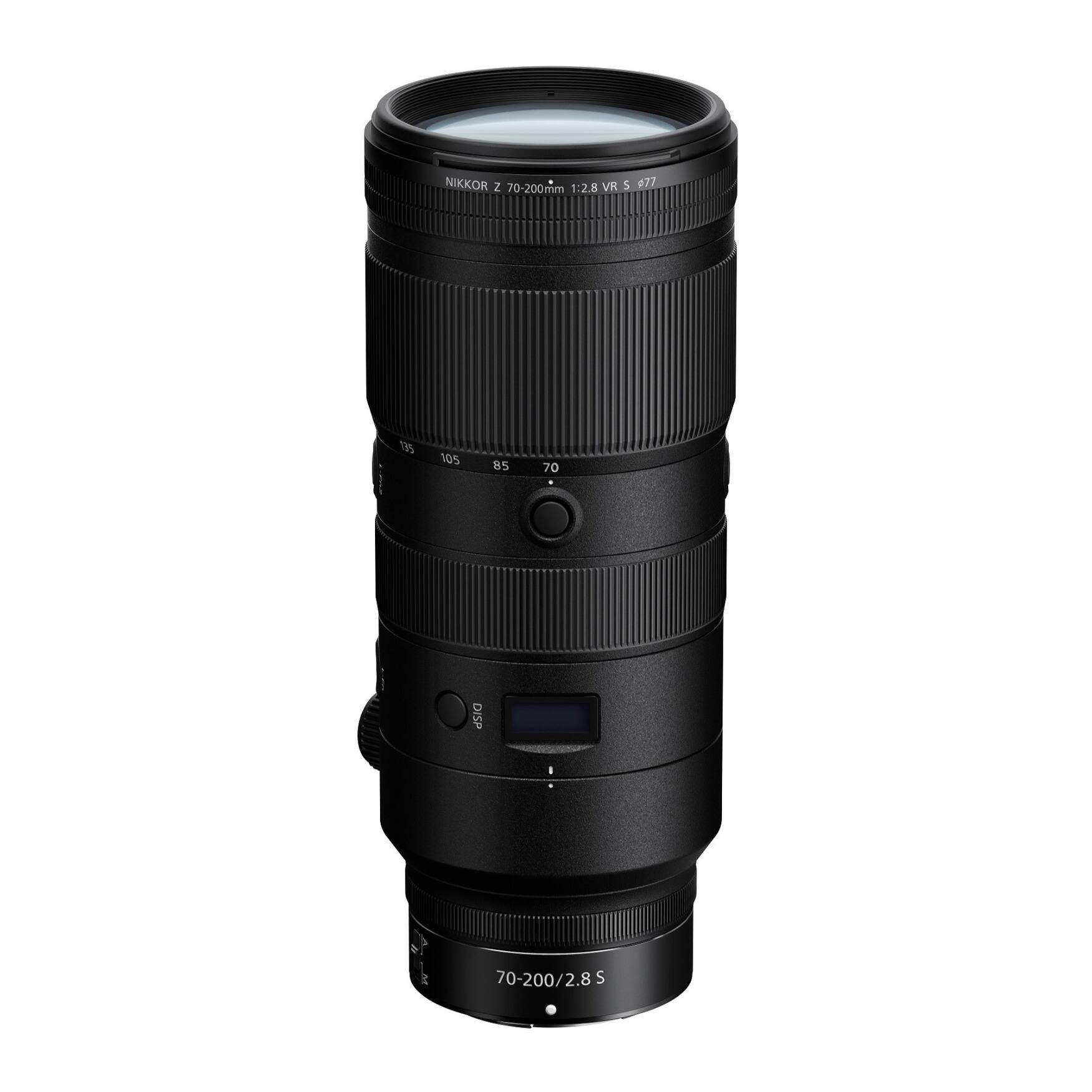 NIKKOR N 70-200mm 1:2.8 VR $ 977 155 105 B5 70 DISP 70-200/2.8 S