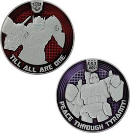 PopMarket - Transformers - Limited Edition Coin - G1 Autobots vs Decepticons - COLLECTIBLES - Multicolor