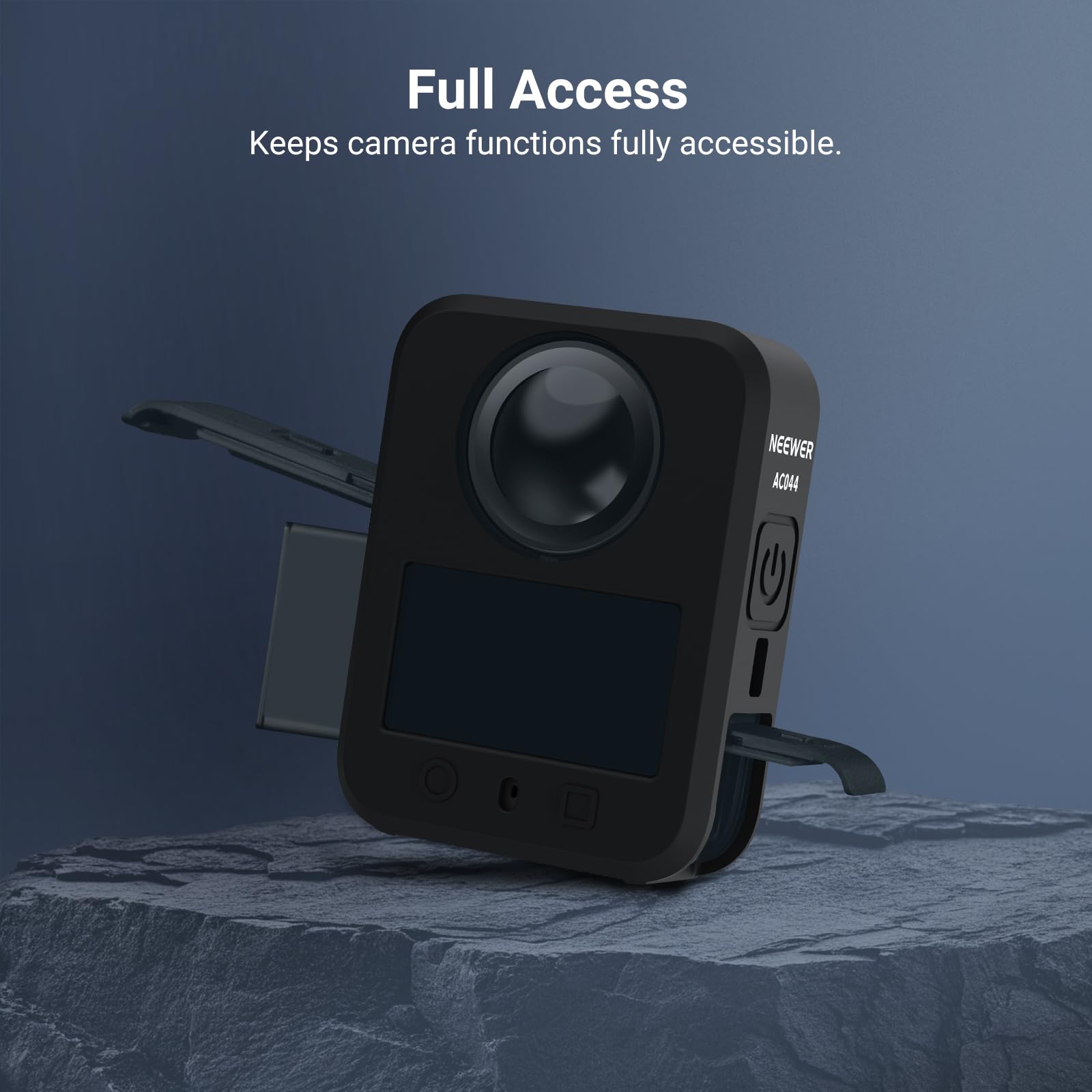 Full Access  
Keeps camera functions fully accessible.  
NEEWER ACD44
