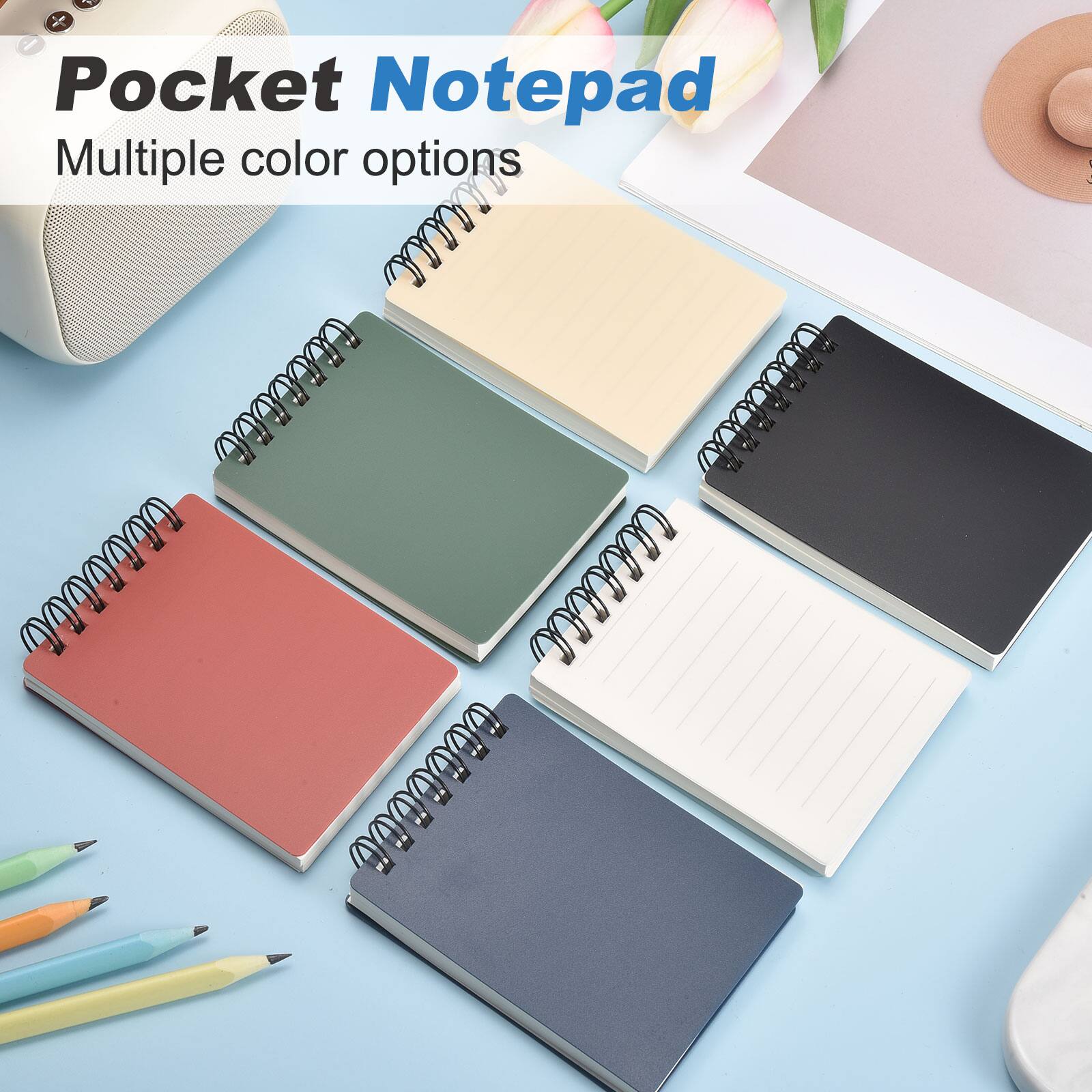 Pocket Notepad  
Multiple color options