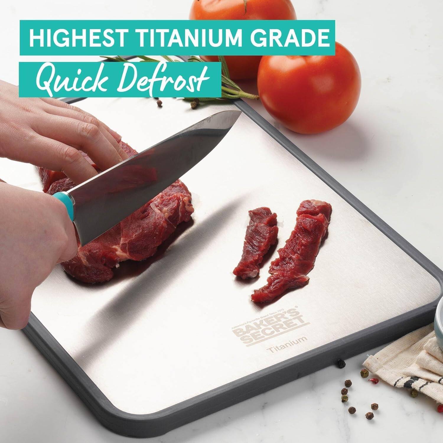 HIGHEST TITANIUM GRADE  
Quick Defrost