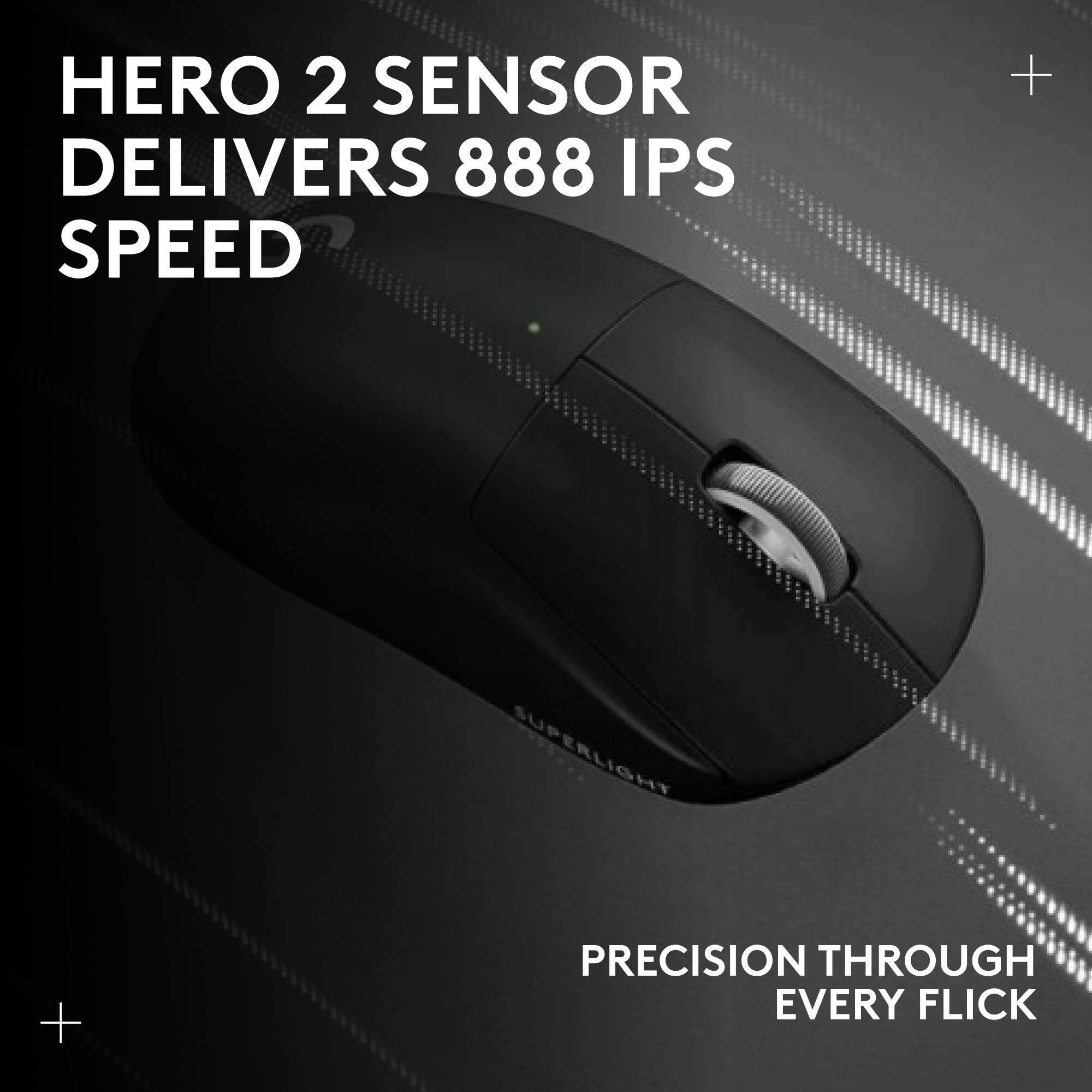 HERO 2 SENSOR DELIVERS 888 IPS SPEED

PRECISION THROUGH EVERY FLICK