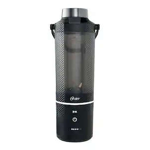 Oster - GoMax 20oz Portable Blender, Anti-Jam Reversible Blade, Detachable Travel Cup - Black