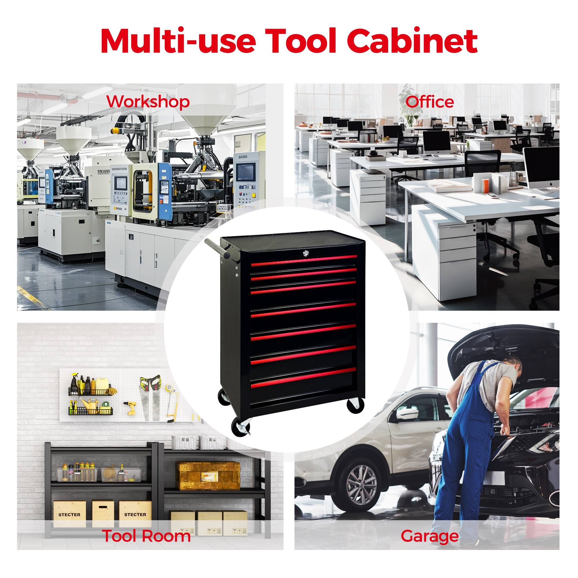 Multi-use Tool Cabinet Workshop Office - A Multi-use Tool Cabinet for Workshop, Office, Tool Room, and Garage