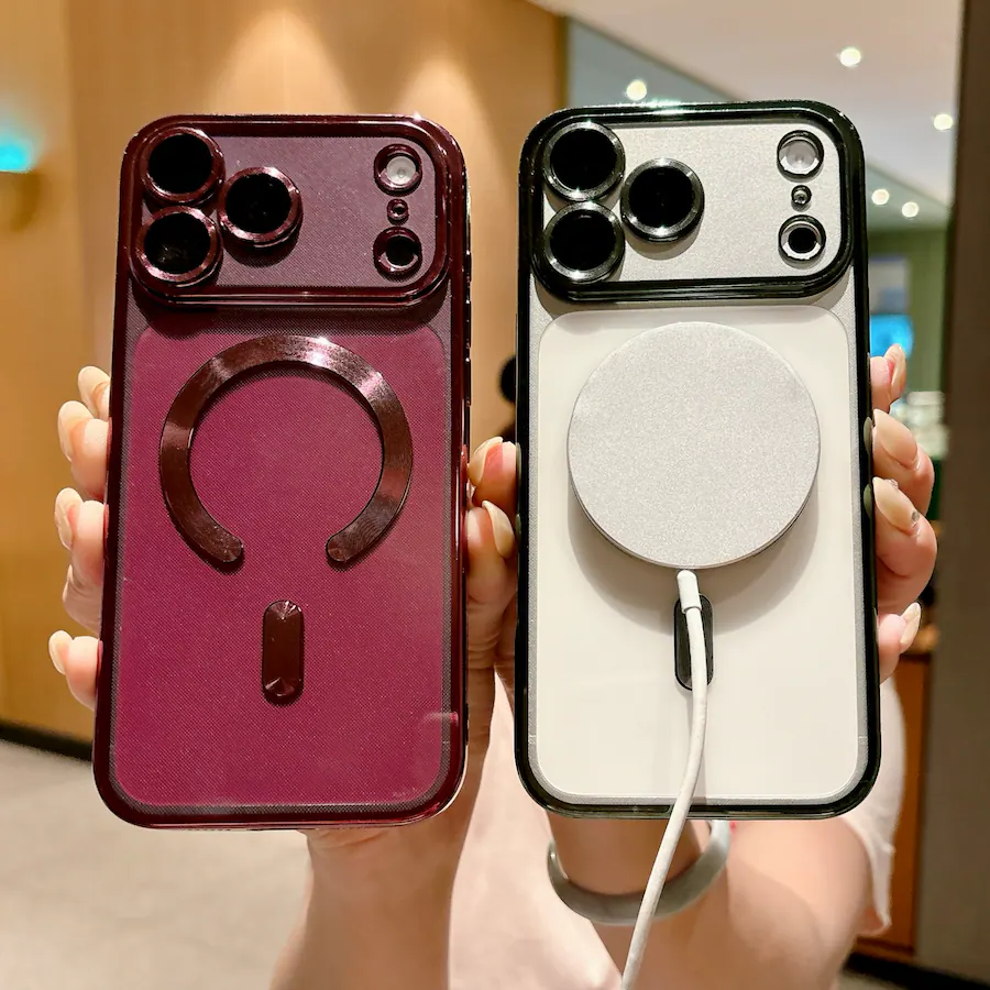 Torras Camera Lens Protector UUCOVER Magnetic Case with Camera Lens Protector for Apple iPhone 17 ...