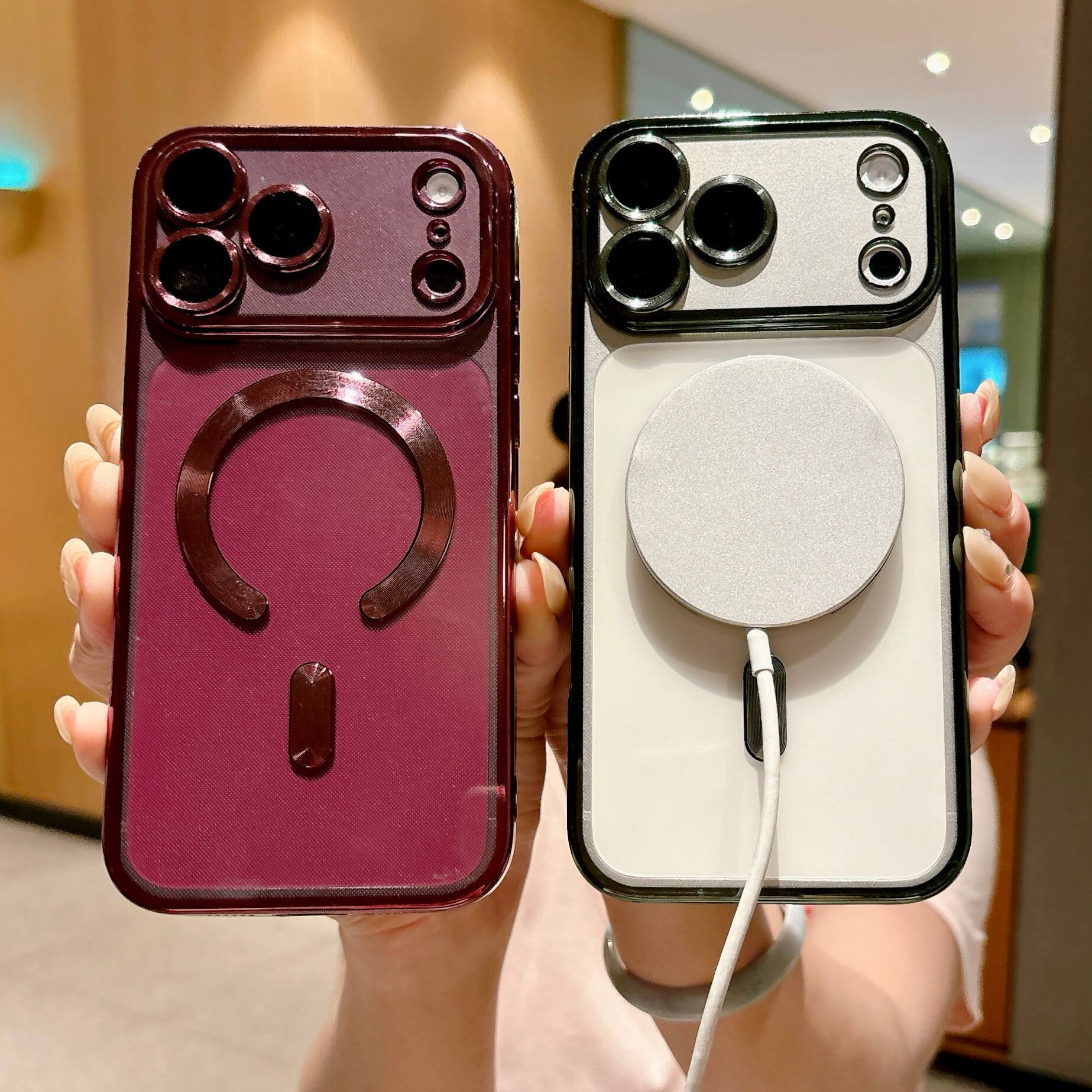 UUCOVER Magnetic Case with Camera Lens Protector for Apple iPhone 17 ...