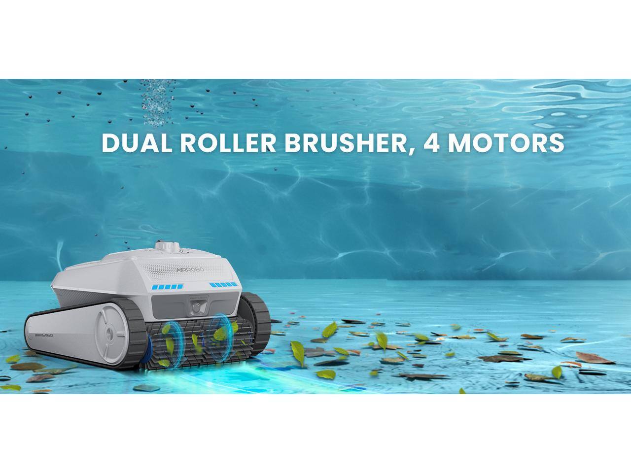 DUAL ROLLER BRUSHER, 4 MOTORS