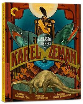 Three Fantastic Journeys by Karel Zeman (Criterion Collection) - BLU-RAY