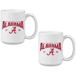 Indigo Falls - Alabama Crimson Tide 15oz. Mug Two-Pack - Multicolor