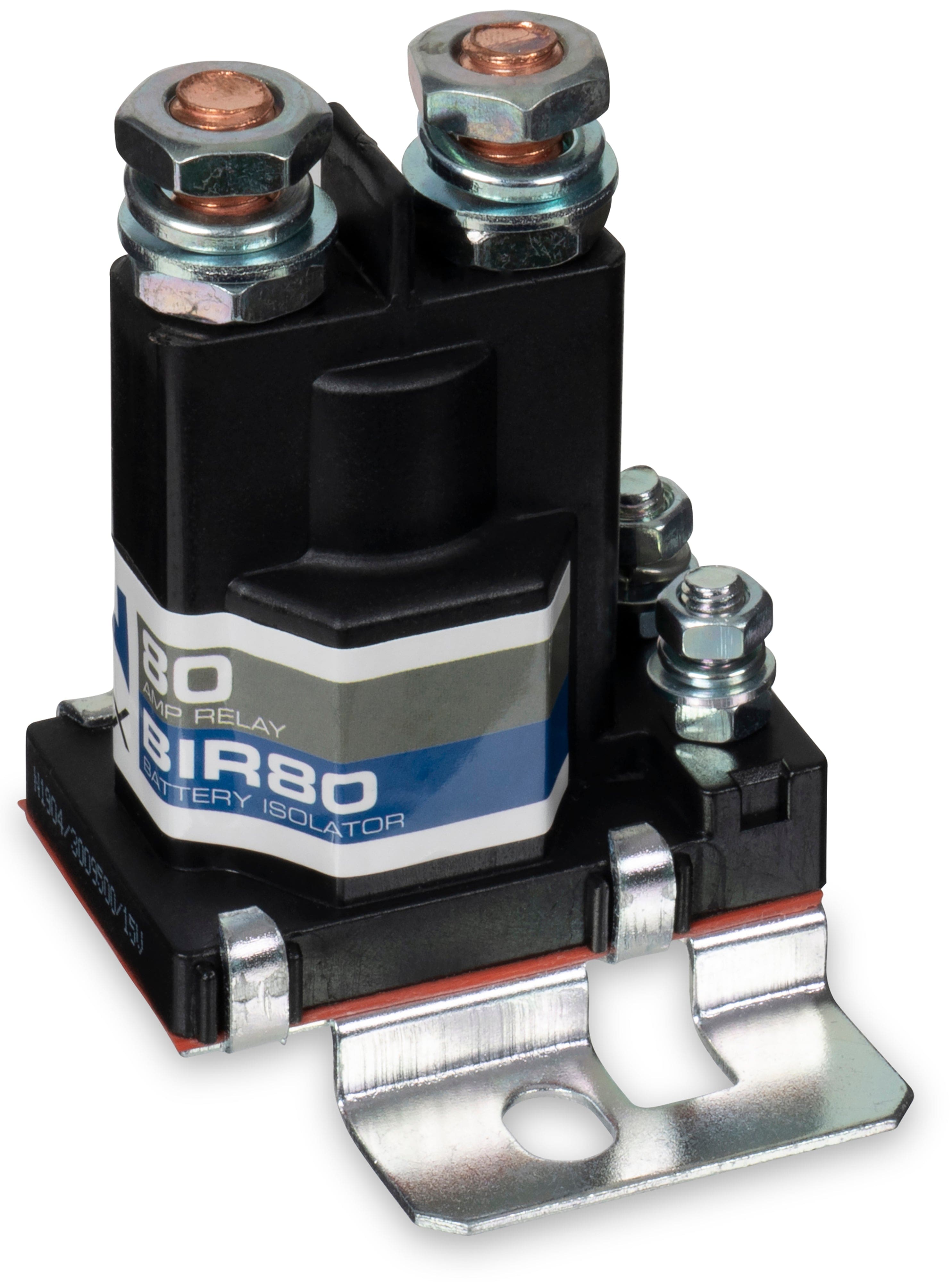 NVX - BIR80 80 AMP Battery Relay Isolator and Relay for Cars, RVs, ATVs, UTVs, and Boats.