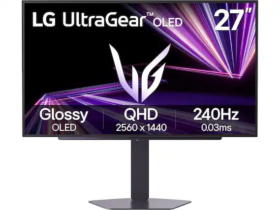 LG UltraGear OLED 27" Glossy OLED QHD 2560 x 1440 240Hz 0.03ms