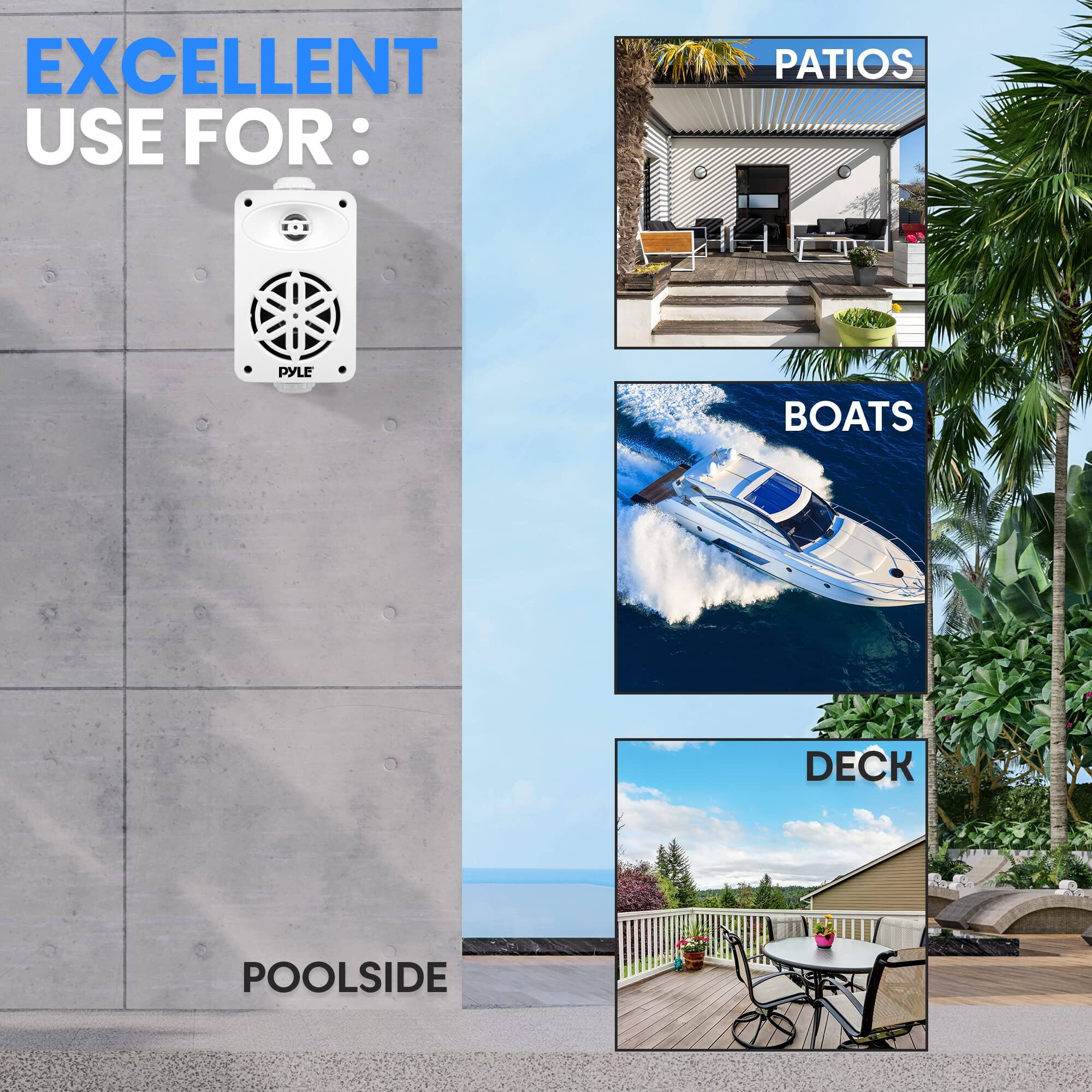 EXCELLENT USE FOR:  
- PATIOS  
- BOATS  
- DECK  
- POOLSIDE