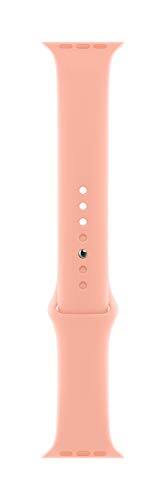 Apple - Watch Sport Band (44mm) - Grapefruit - Regular - Orange