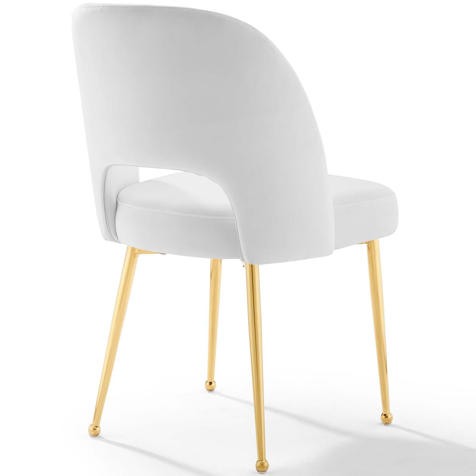Alt View 3. Modway - Rouse Dining Room Side Chair by Modway - White.