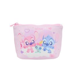 Impressions Vanity Co. - Stitch & Angel Cosmetic Pouch - Pink