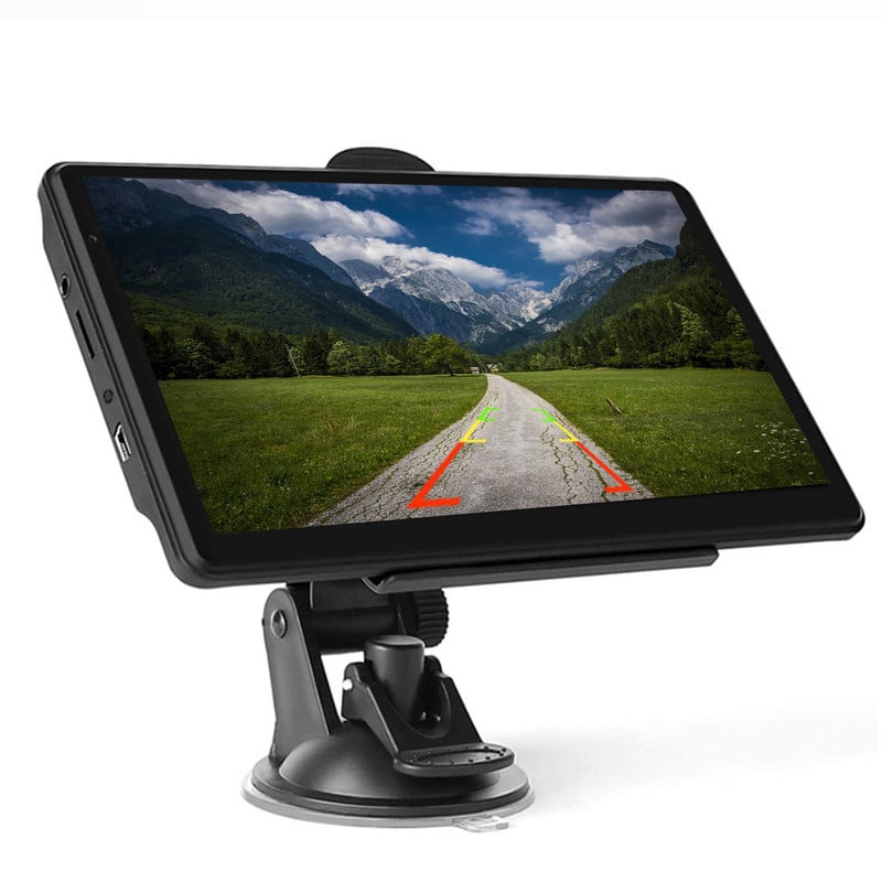 Skanty Furniture - Car GPS Navigation System with rearview, 7"touch screen, Free Lifetime Update Offline map for RV, Truck, Custom Routing