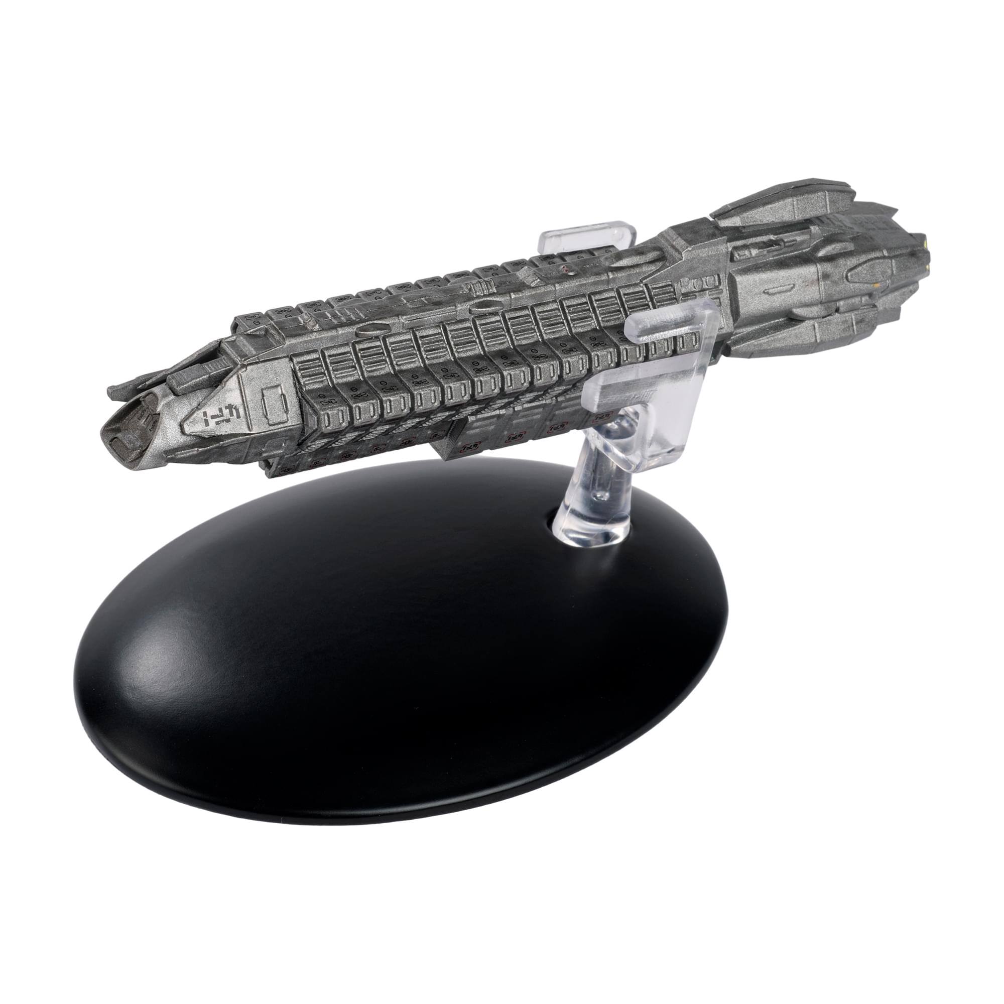 Alt View 1. Eaglemoss - Eaglemoss Star Trek Starship Replica | Axanar Cargo Ship - Silver.